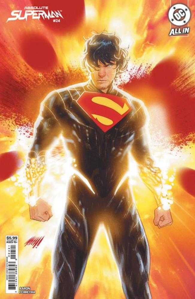 Absolute Superman #24 Cover B Mitch Gerads Card Stock Variant - gabescaveccc