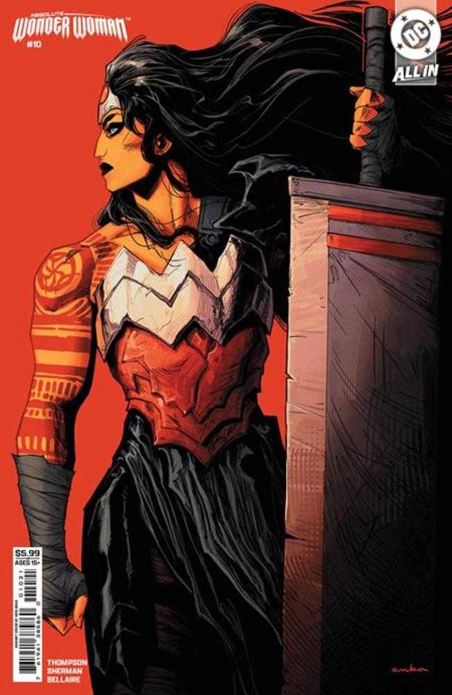 Absolute Wonder Woman 10 Cover B Kris Anka Card Stock Variant - gabescaveccc