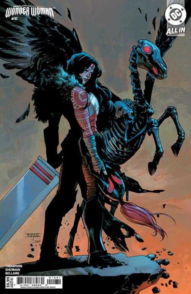 Absolute Wonder Woman 10 Cover C Mahmud Asrar Card Stock Variant - gabescaveccc