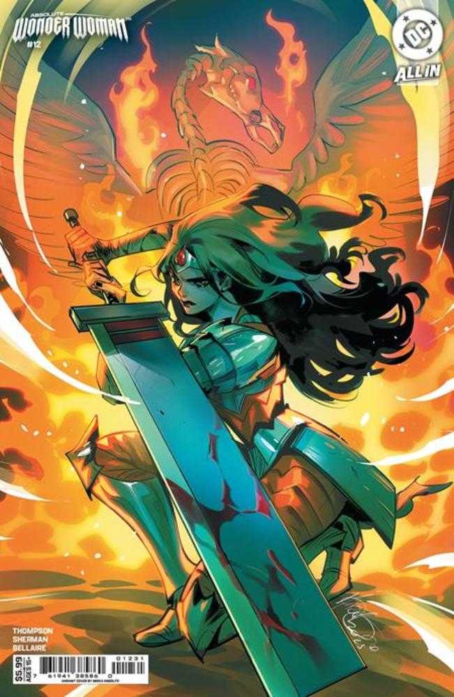 Absolute Wonder Woman 12 Cover B Mirka Andolfo Card Stock Variant - gabescaveccc