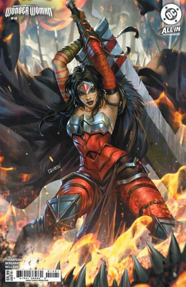 Absolute Wonder Woman 14 Cover B Derrick Chew Card Stock Variant - gabescaveccc