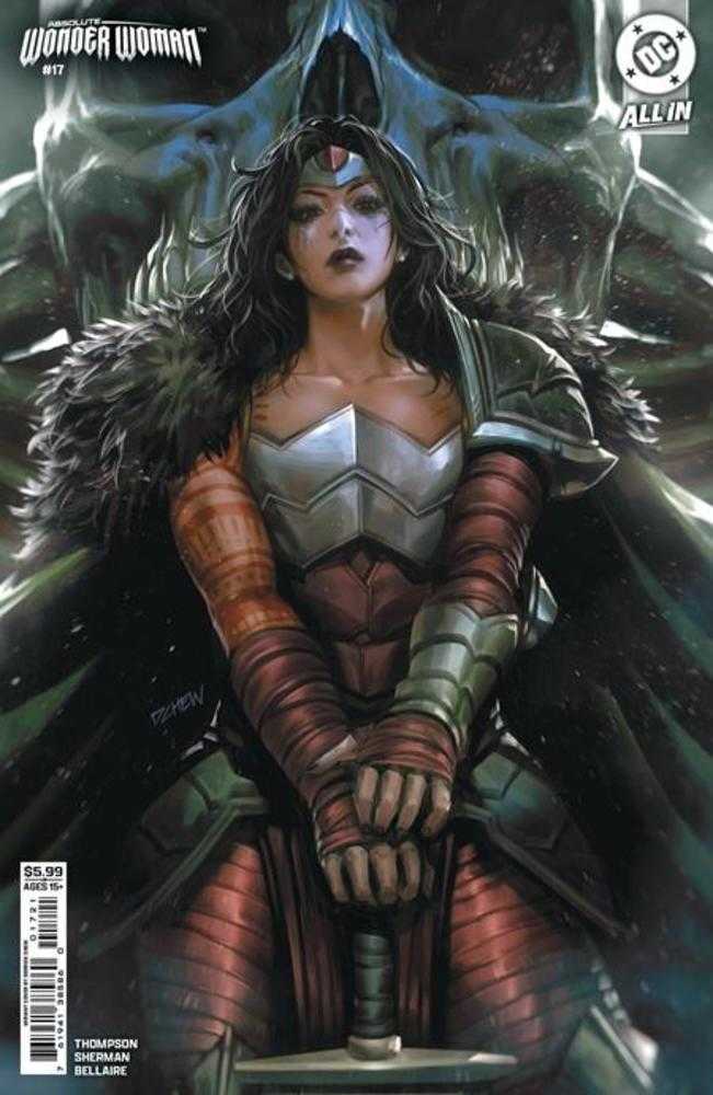 Absolute Wonder Woman 17 Cover B Derrick Chew Card Stock Variant - gabescaveccc