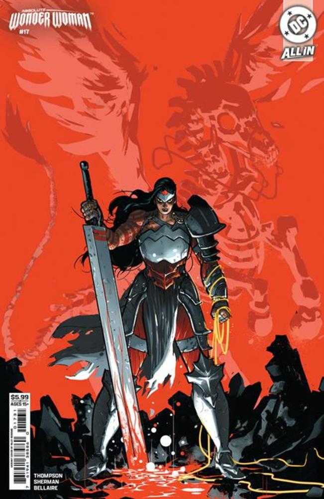 Absolute Wonder Woman 17 Cover C Riley Rossmo Card Stock Variant - gabescaveccc