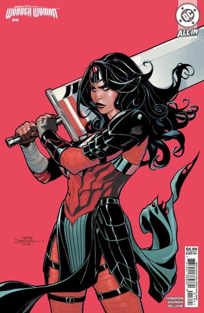 Absolute Wonder Woman 18 Cover B Terry Dodson Card Stock Variant - gabescaveccc