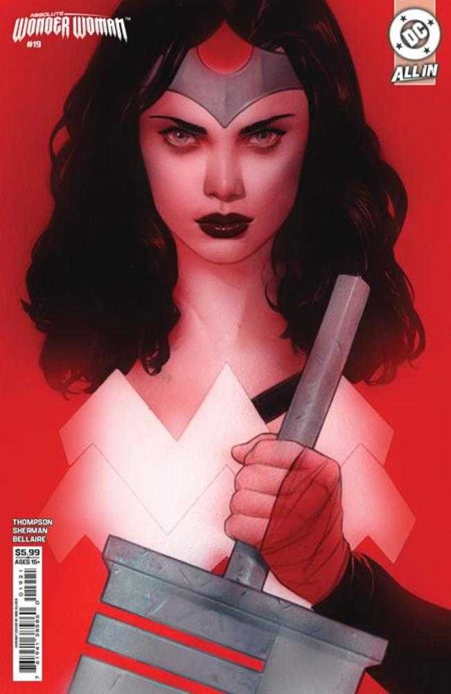 Absolute Wonder Woman 19 Cover B Ben Oliver Card Stock Variant - gabescaveccc