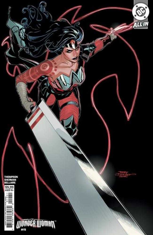 Absolute Wonder Woman 19 Cover D Terry Dodson Card Stock Variant - gabescaveccc