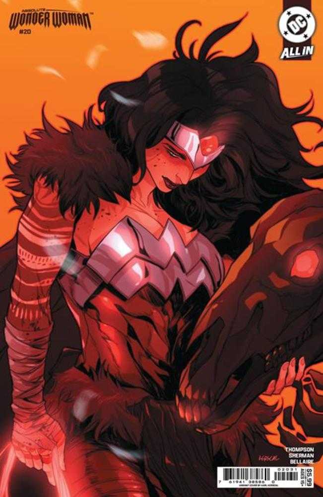 Absolute Wonder Woman 20 Cover C Karl Kerschl Card Stock Variant - gabescaveccc