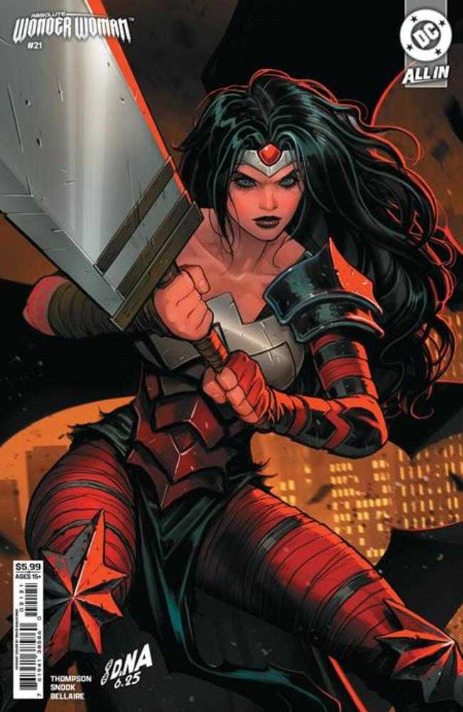 Absolute Wonder Woman 21 Cover B David Nakayama Connecting Card Stock Variant - gabescaveccc