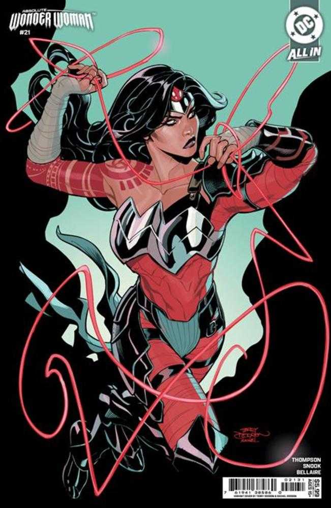 Absolute Wonder Woman 21 Cover C Terry Dodson Card Stock Variant - gabescaveccc