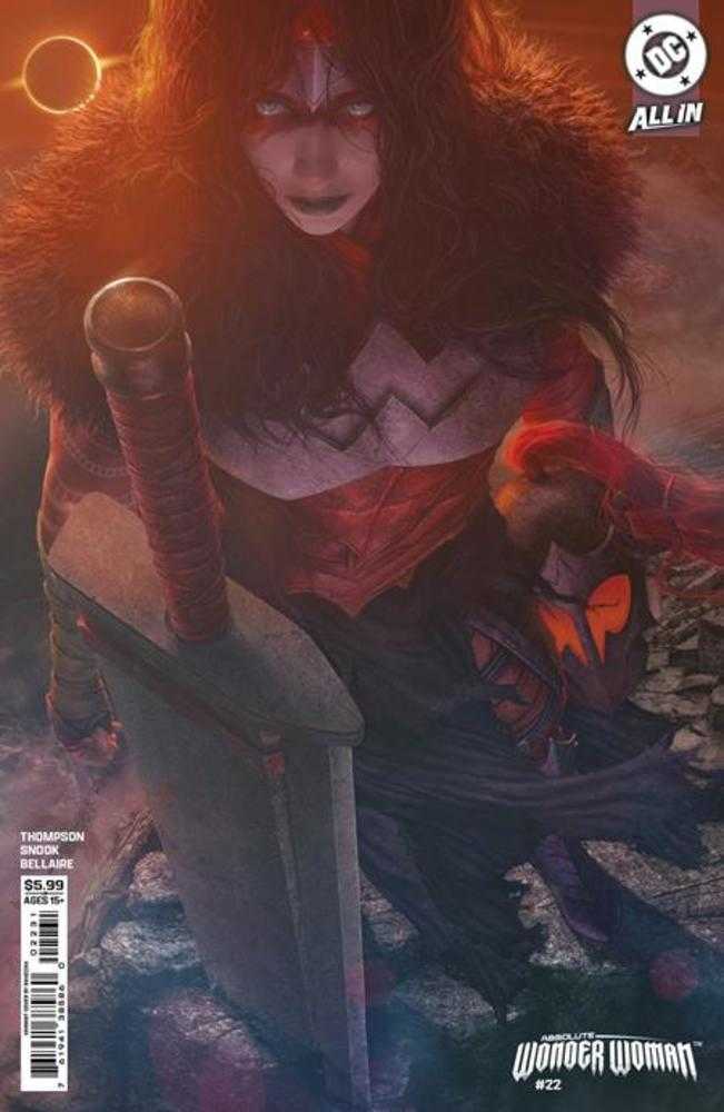 Absolute Wonder Woman 22 Cover C Rahzzah Card Stock Variant - gabescaveccc