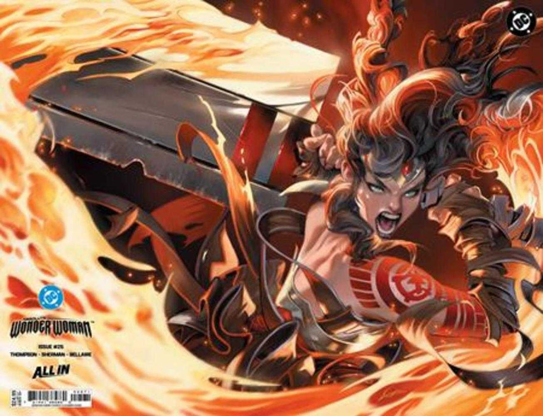 Absolute Wonder Woman #25 Cover G Alexander Lozano DC Showcase Wraparound Foil Variant - gabescaveccc