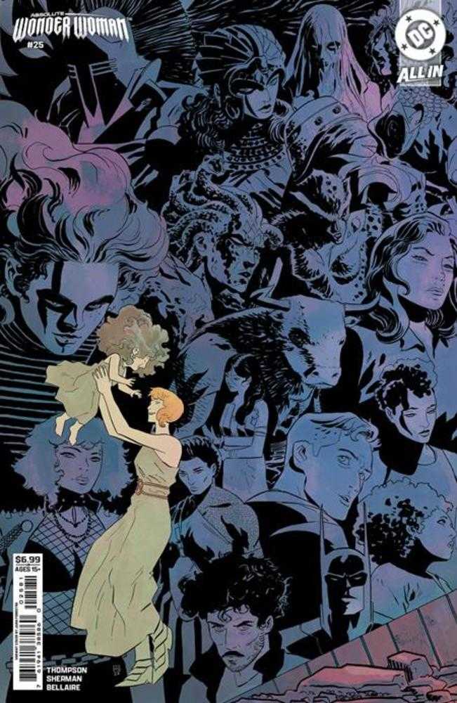 Absolute Wonder Woman #25 Cover H Hayden Sherman Left Connecting Card Stock Variant - gabescaveccc