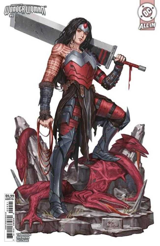 Absolute Wonder Woman 9 Cover B Inhyuk Lee Card Stock Variant - gabescaveccc