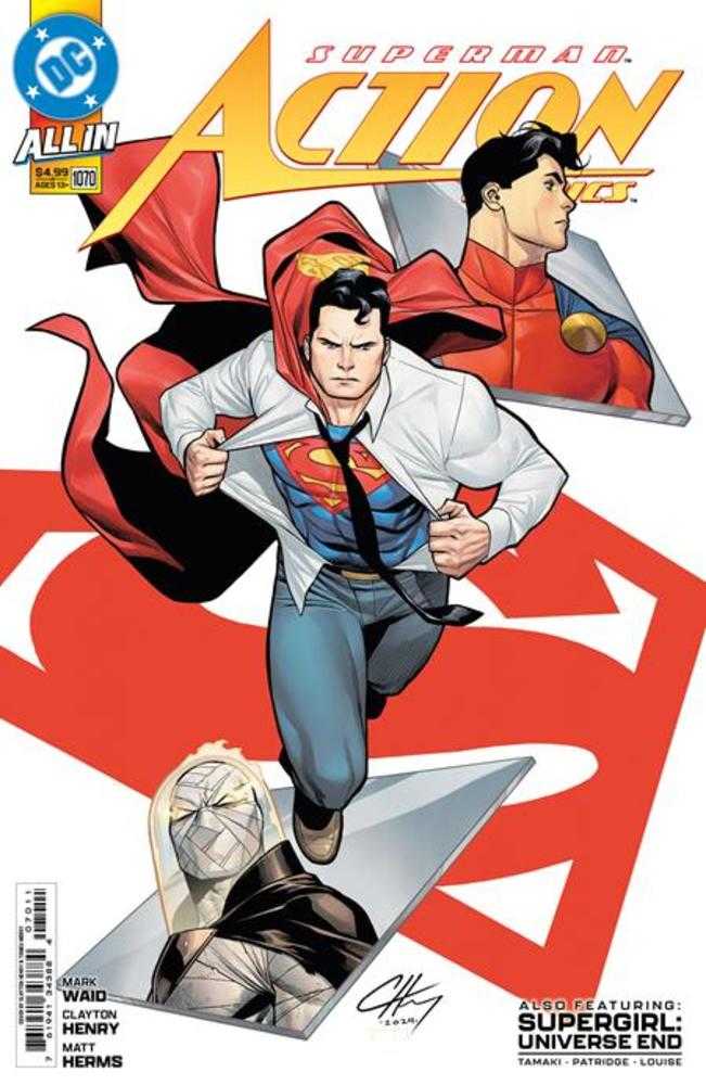 Action Comics #1070 Cover A Clayton Henry - gabescaveccc