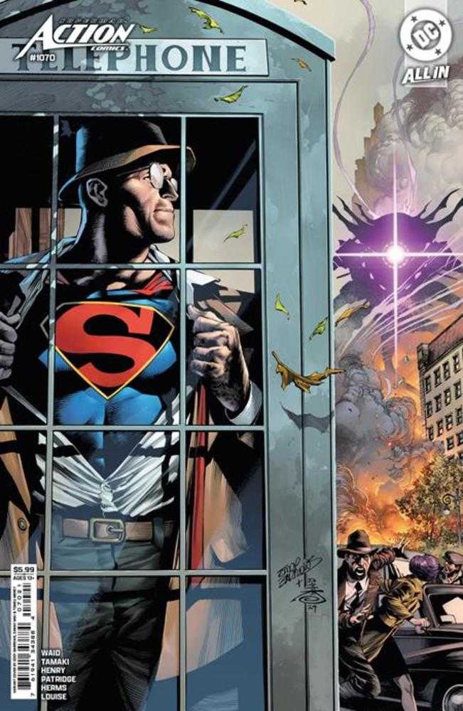 Action Comics #1070 Cover C Eddy Barrows Card Stock Variant - gabescaveccc