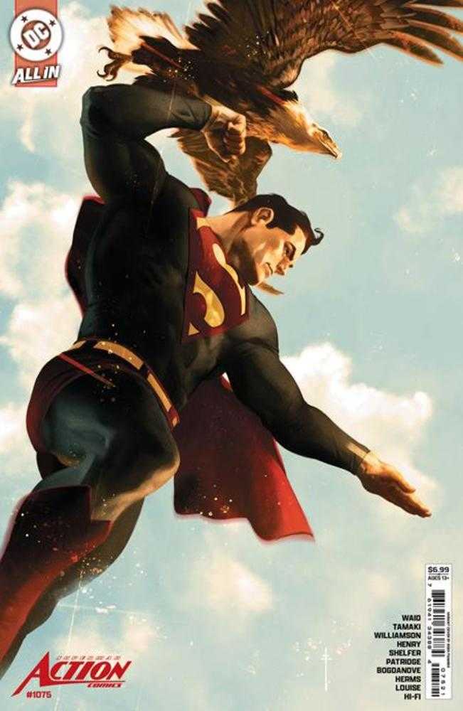 Action Comics #1075 Cover B Sebastian Fiumara Card Stock Variant - gabescaveccc