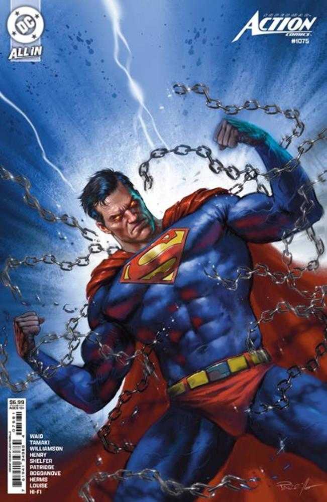 Action Comics #1075 Cover E Lucio Parrillo Card Stock Variant - gabescaveccc