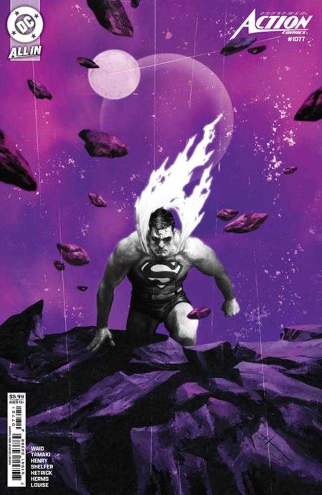 Action Comics #1077 Cover B Sebastian Fiumara Card Stock Variant - gabescaveccc