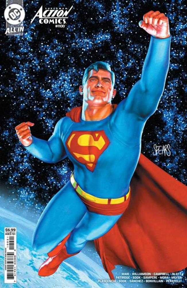 Action Comics 1100 Cover B Mark Spears Card Stock Variant (DC K.O.) - gabescaveccc