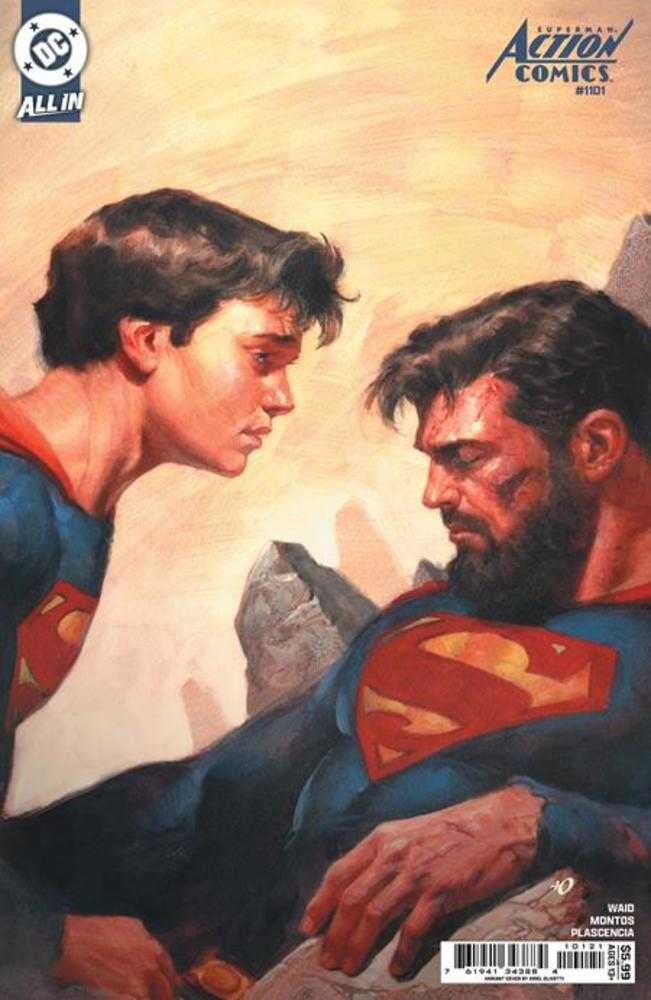 Action Comics 1101 Cover B Ariel Olivetti Card Stock Variant (Kingdom Of Zod) - gabescaveccc