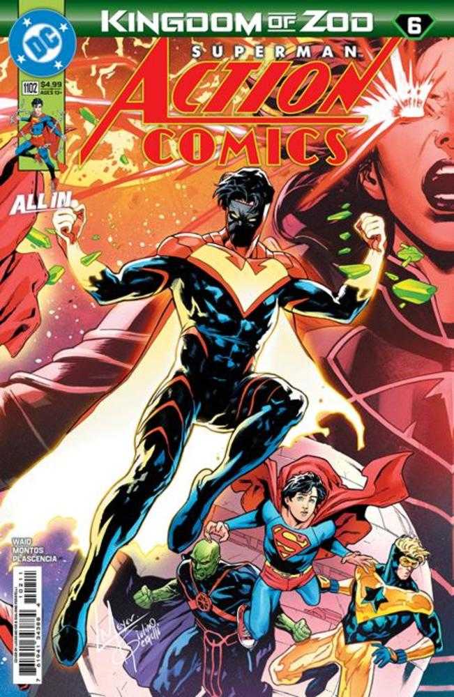 Action Comics 1102 Cover A Lucas Meyer Connecting (Kingdom Of Zod) - gabescaveccc