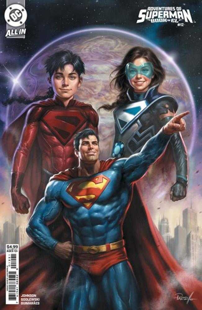 Adventures Of Superman Book Of El #12 (Of 12) Cover B Lucio Parrillo Card Stock Variant - gabescaveccc