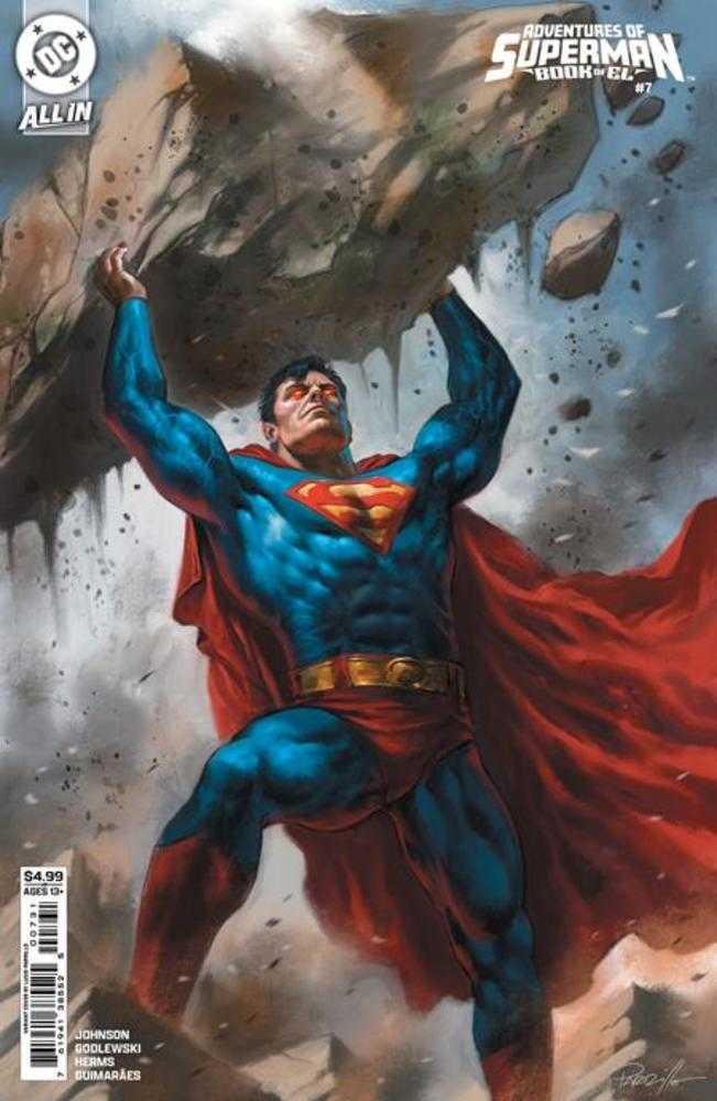 Adventures Of Superman Book Of El 7 (Of 12) Cover C Lucio Parrillo Card Stock Variant - gabescaveccc