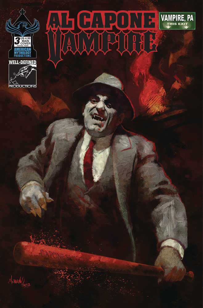 Al Capone Vampire #3 Cover A Wheatley - gabescaveccc
