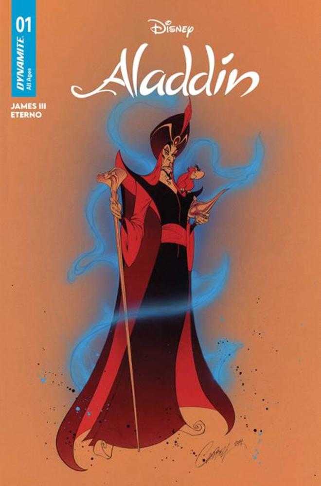 Aladdin 1 Cover C J Scott Campbell Variant - gabescaveccc
