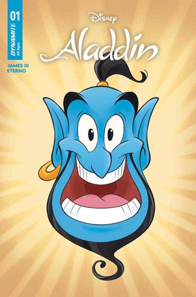 Aladdin 1 Cover D Agnese Eterno Cartoon Head Variant - gabescaveccc