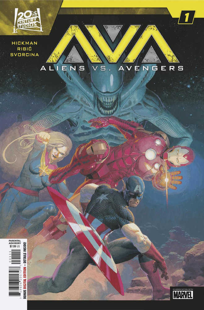 Aliens vs. Avengers #1 - gabescaveccc