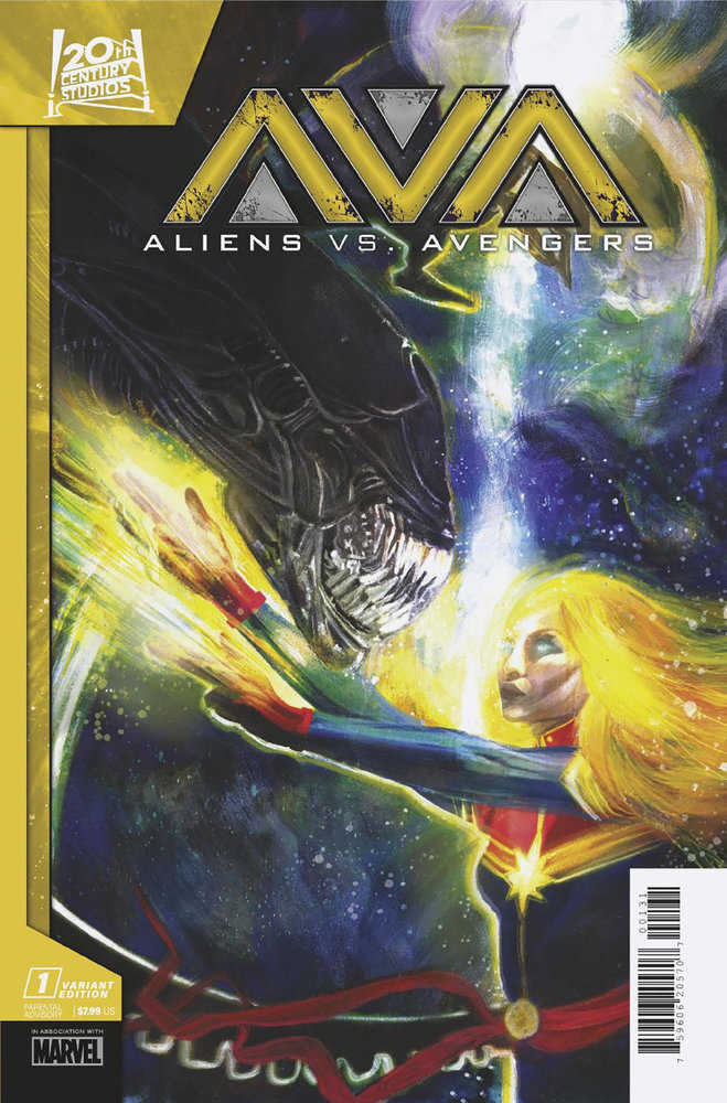 Aliens vs. Avengers #1 Zu Orzu Variant - gabescaveccc