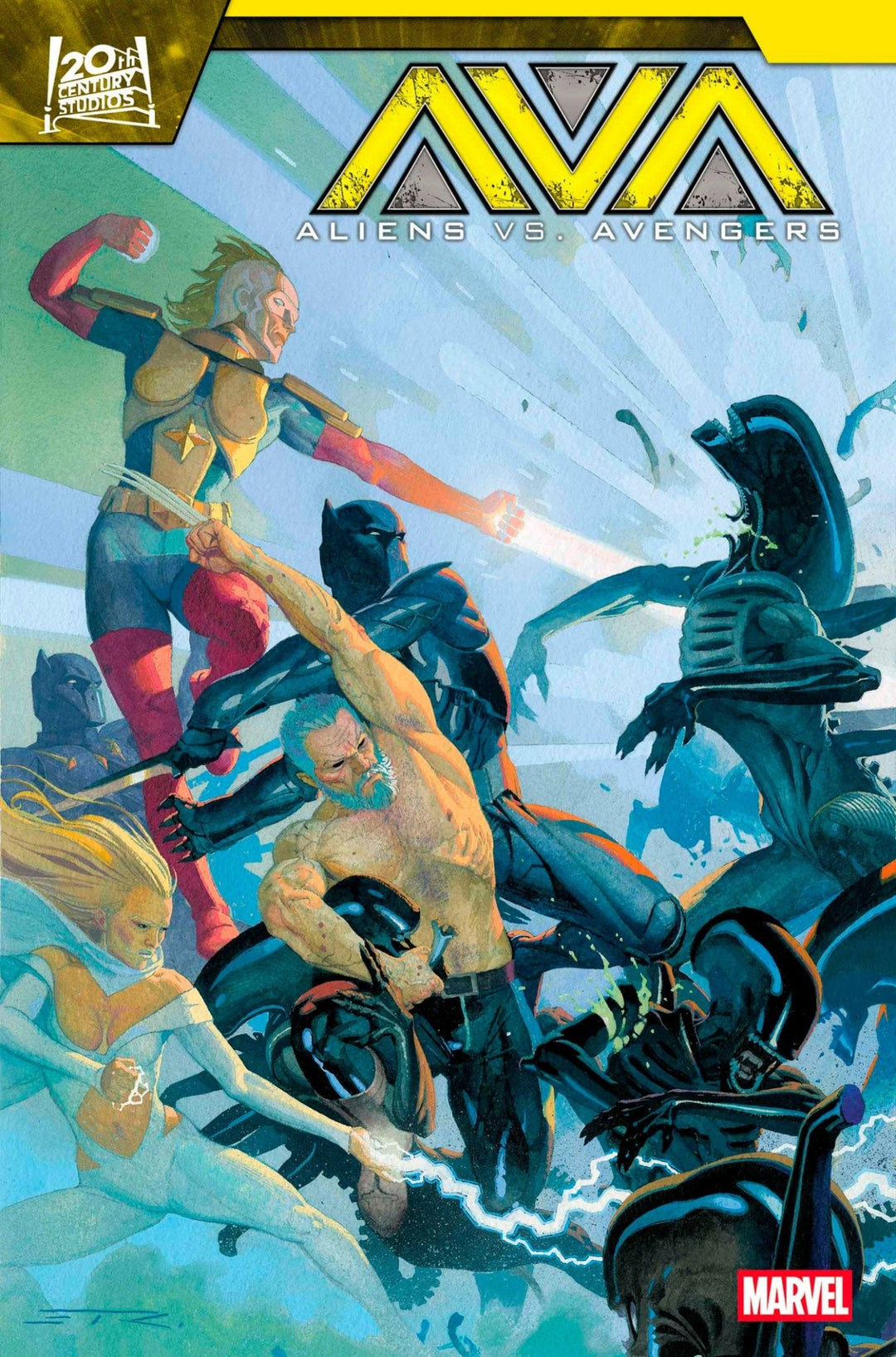 Aliens vs Avengers 4 (Of 4) - gabescaveccc