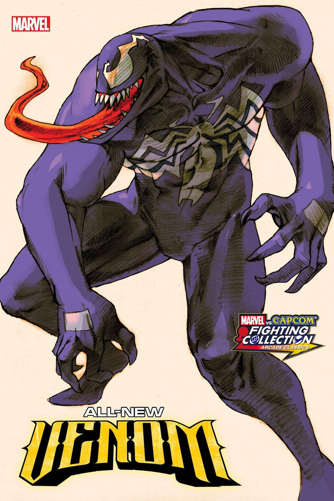 All - New Venom #1 Bengus Marvel vs Capcom Variant - gabescaveccc