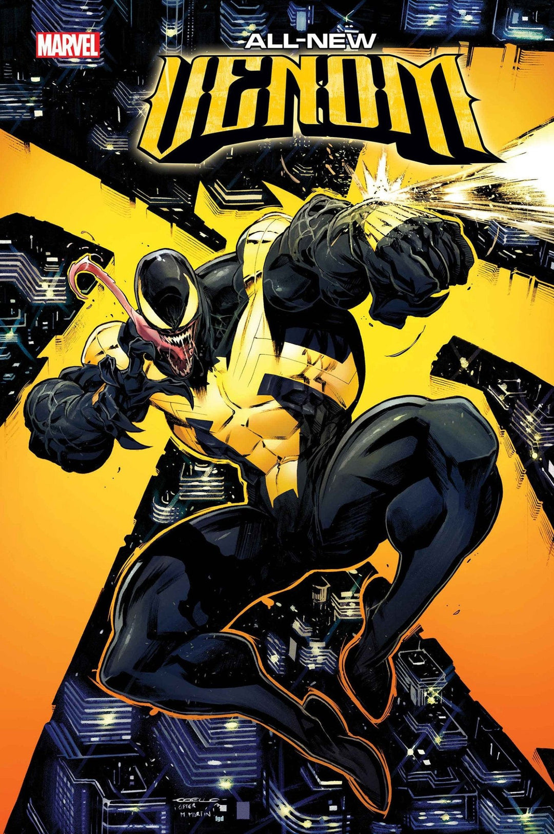 All - New Venom #1 Iban Coello Gold Foil Variant - gabescaveccc