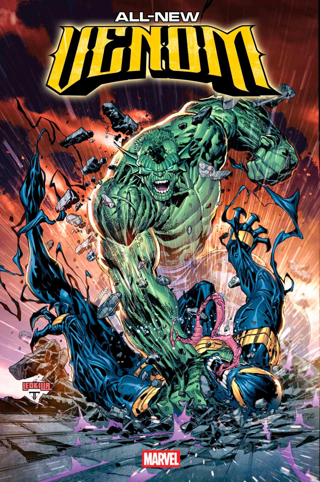 All - New Venom 7 Ken Lashley Bring On The Bad Guys Variant - gabescaveccc