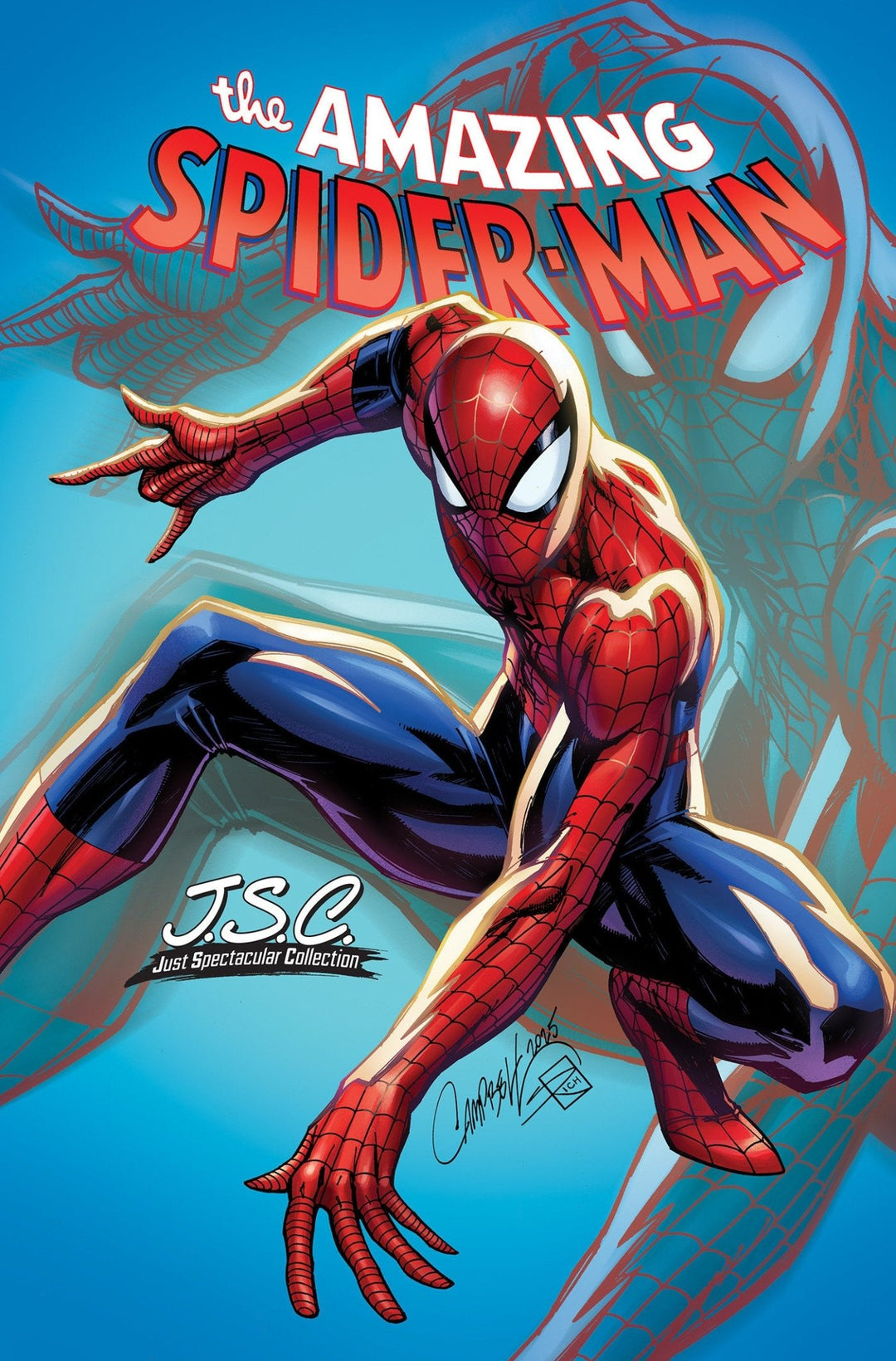 Amazing Spider - Man 10 J. Scott Campbell Just Spectacular Collection Variant - gabescaveccc