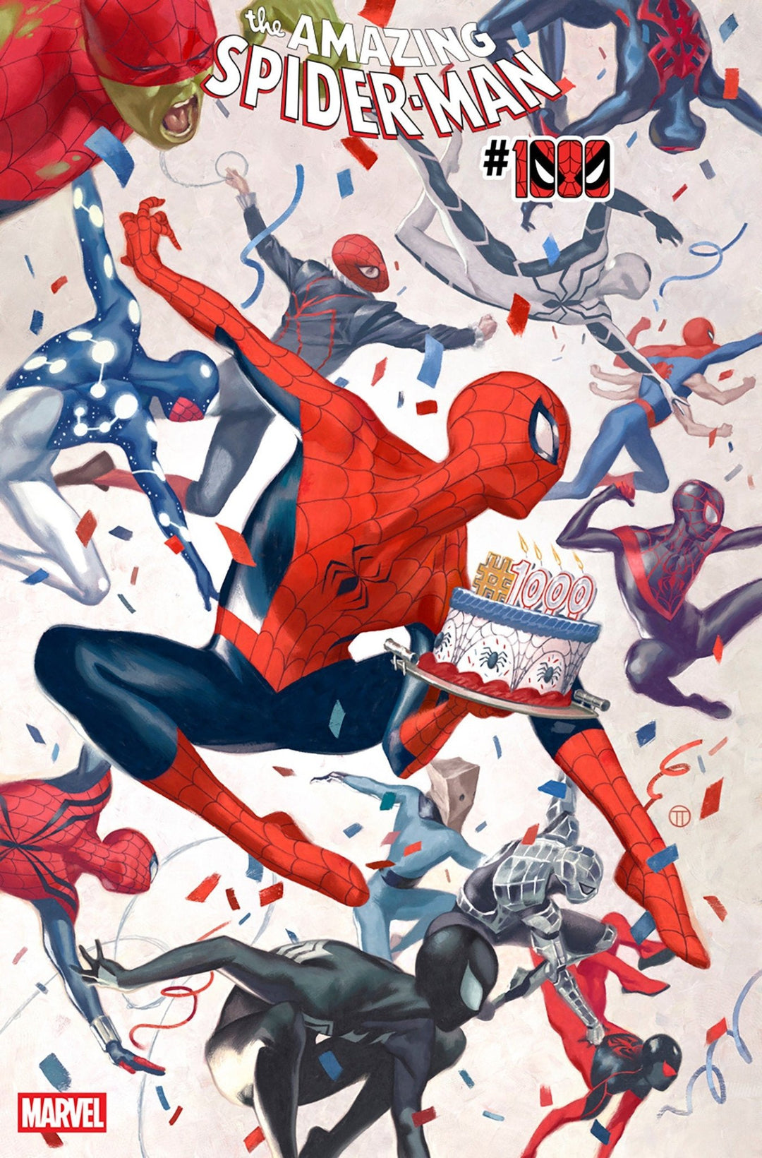 Amazing Spider-Man #1000 Julian Totino Tedesco Variant - gabescaveccc
