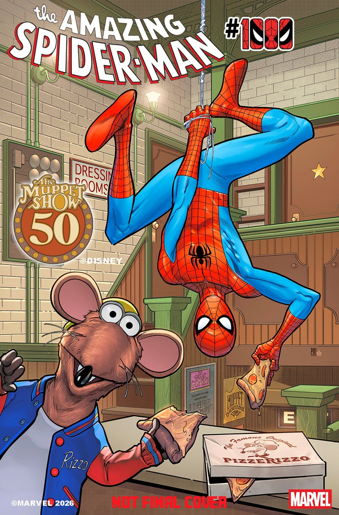Amazing Spider-Man #1000 Paco Medina Muppets Variant - gabescaveccc