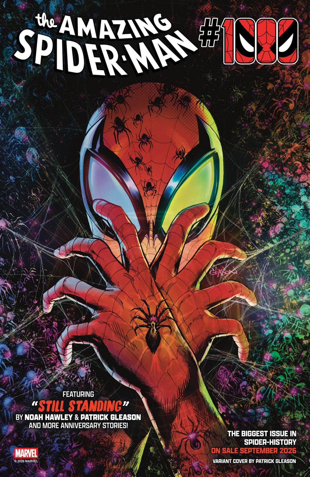 Amazing Spider-Man #1000 Patrick Gleason Web Head Variant - gabescaveccc