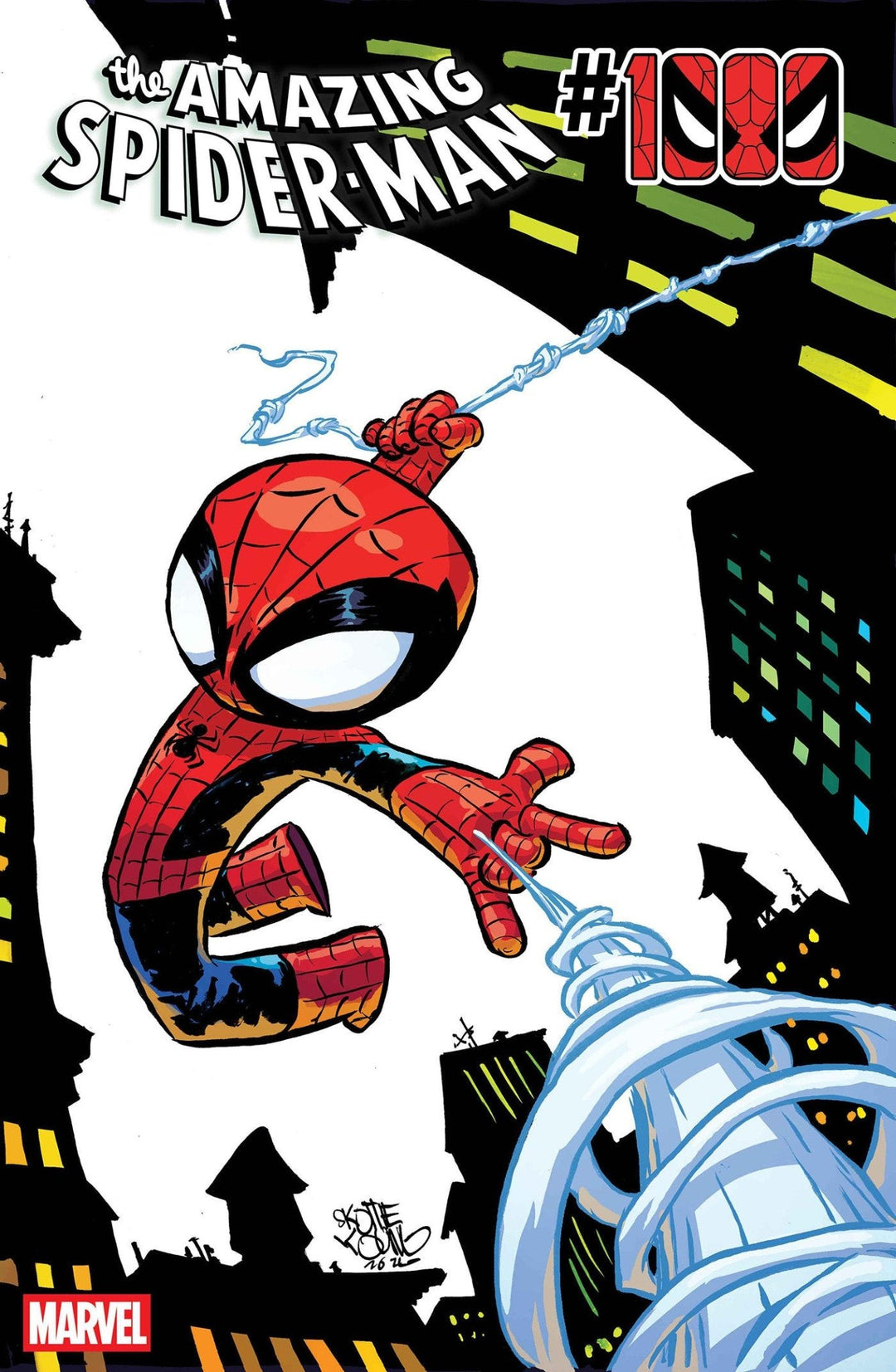 Amazing Spider-Man #1000 Skottie Young Variant - gabescaveccc