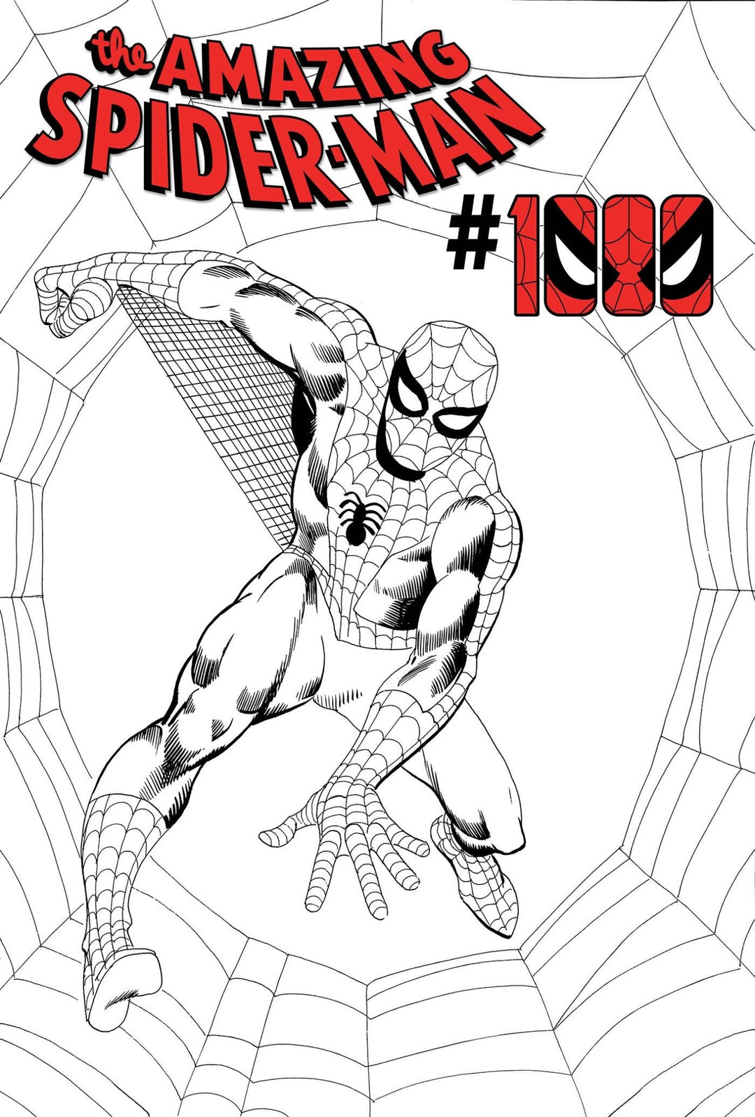 Amazing Spider-Man #1000 Steve Ditko Black And White Variant - gabescaveccc