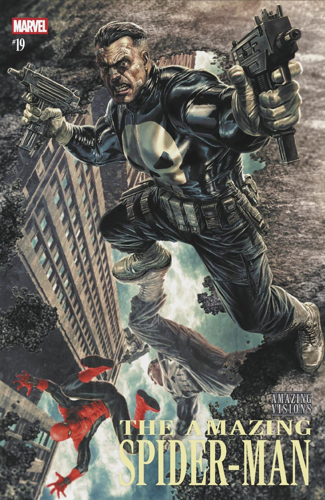 Amazing Spider - Man 19 Lee Bermejo Amazing Visions Variant - gabescaveccc