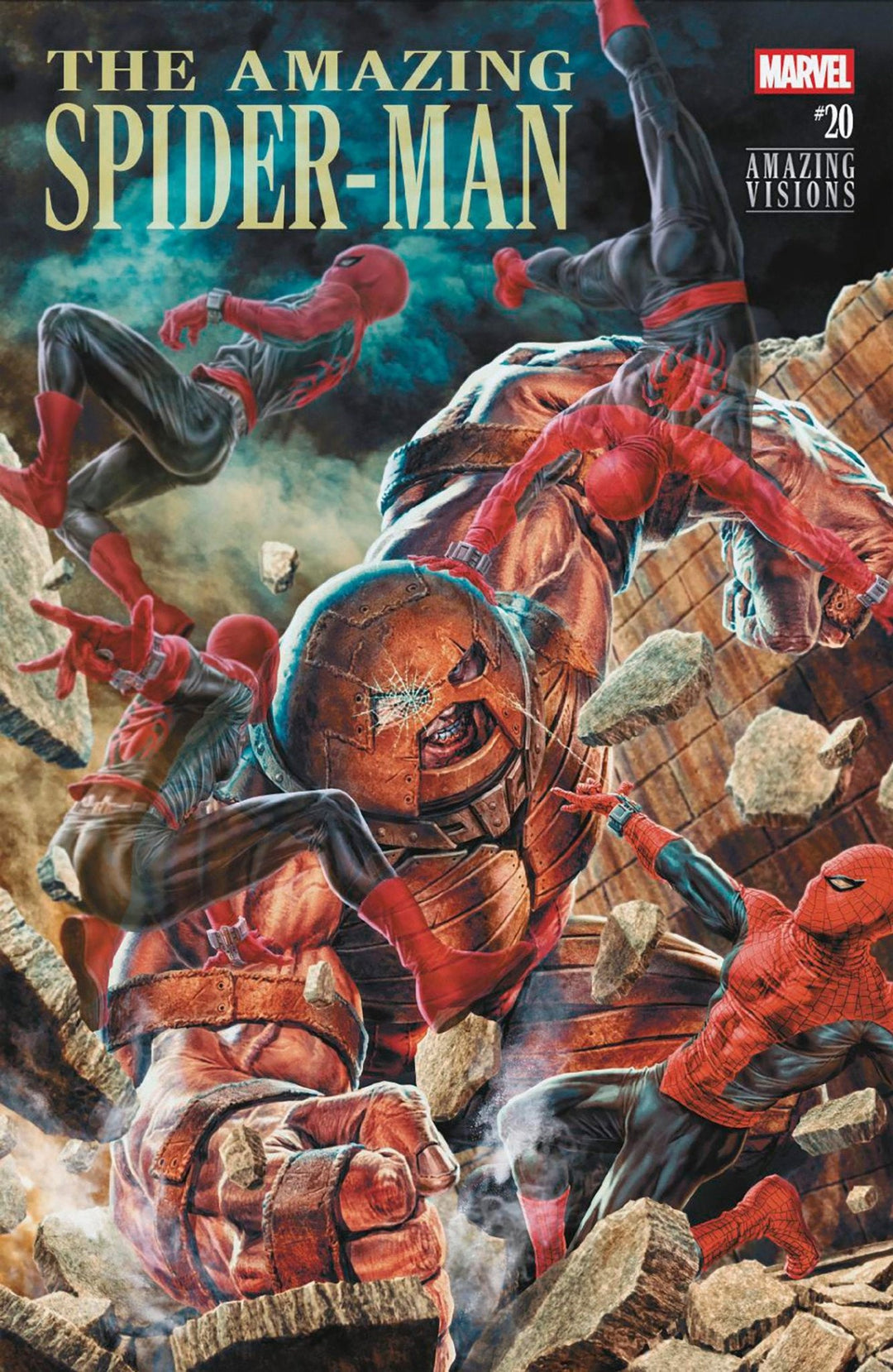 Amazing Spider - Man 20 Lee Bermejo Amazing Visions Variant - gabescaveccc
