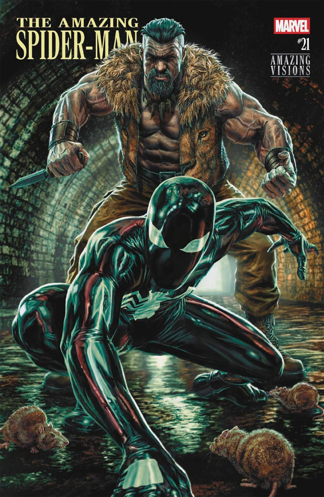 Amazing Spider - Man 21 Lee Bermejo Amazing Visions Variant - gabescaveccc