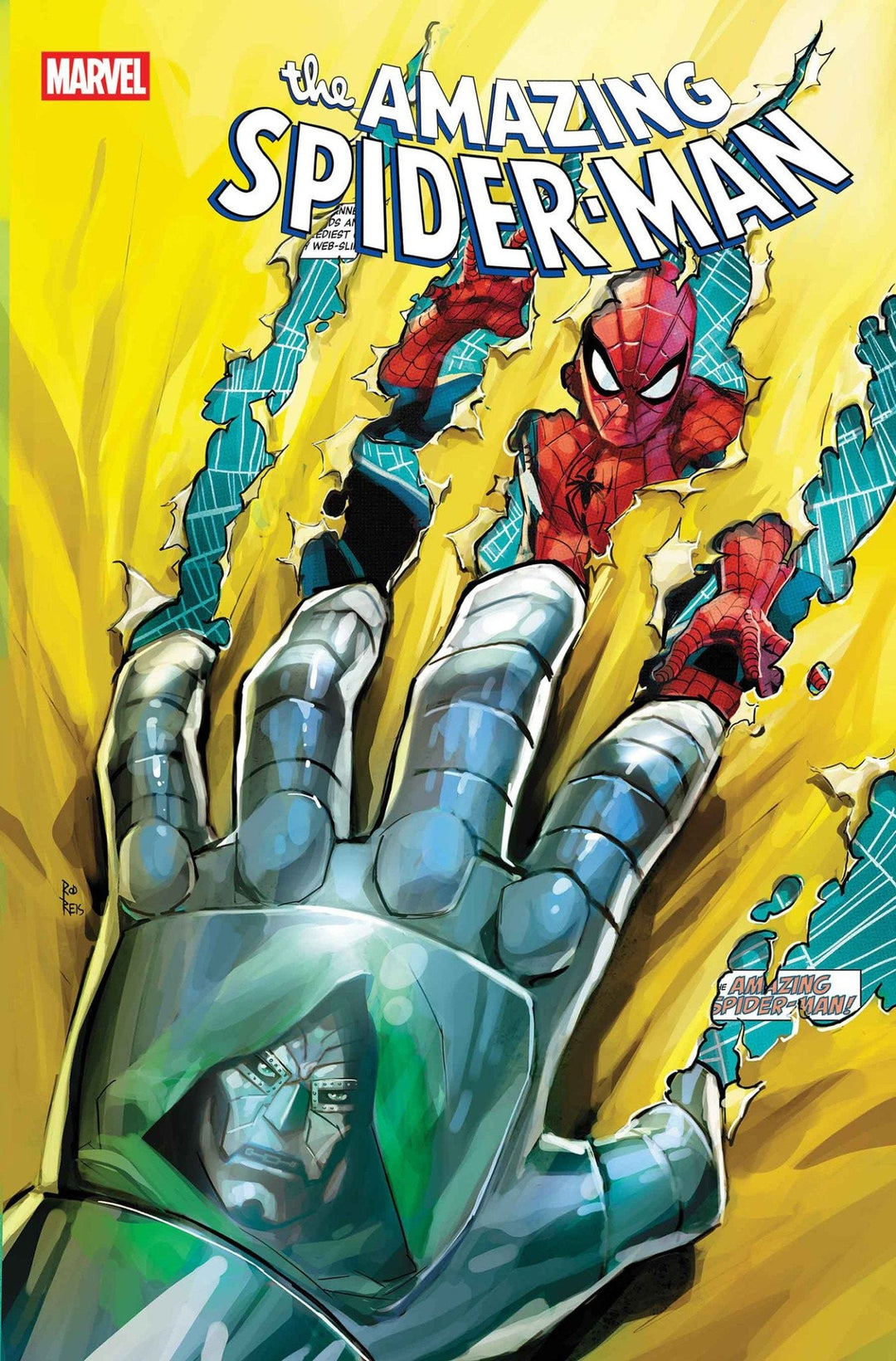 Amazing Spider - Man 24 Rod Reis Doom Homage Variant [Ds] - gabescaveccc
