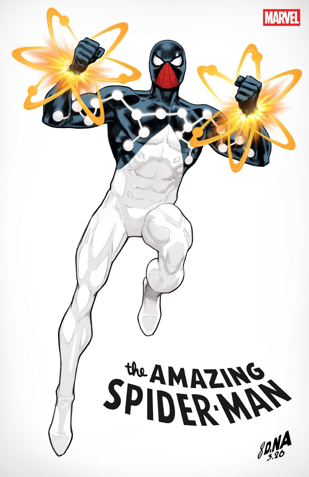 Amazing Spider - Man 27 David Nakayama Color Block White Variant [Ds] - gabescaveccc