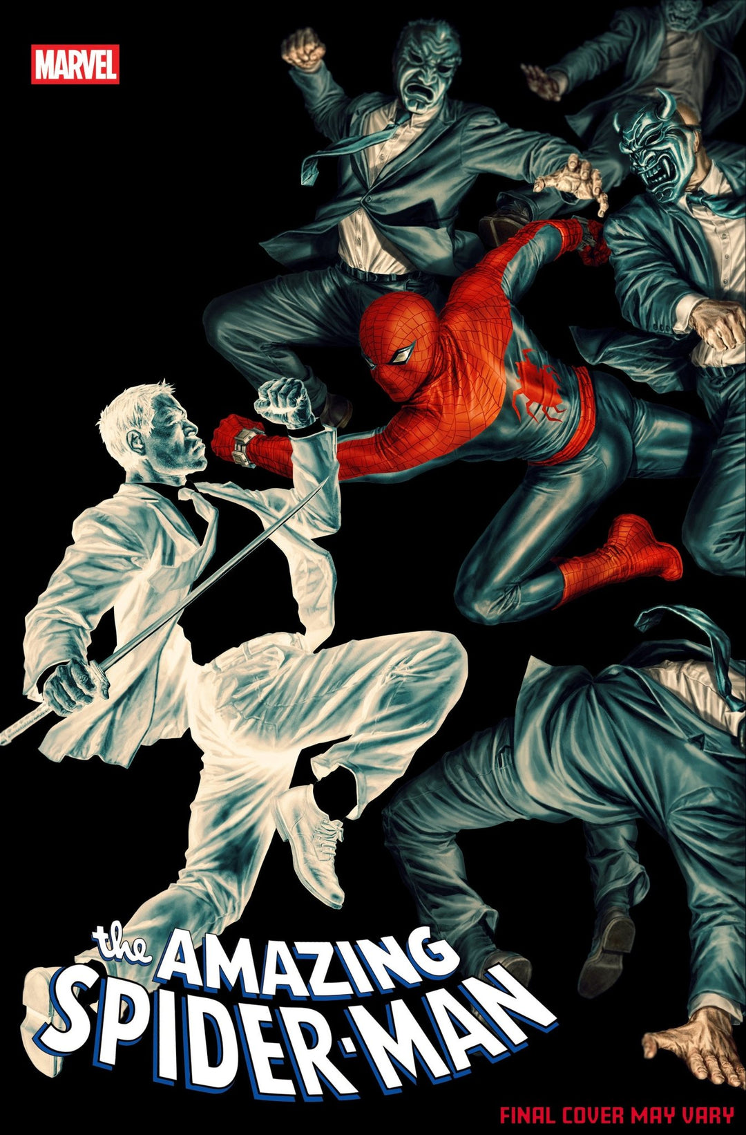 Amazing Spider - Man 28 Lee Bermejo Amazing Visions Variant - gabescaveccc
