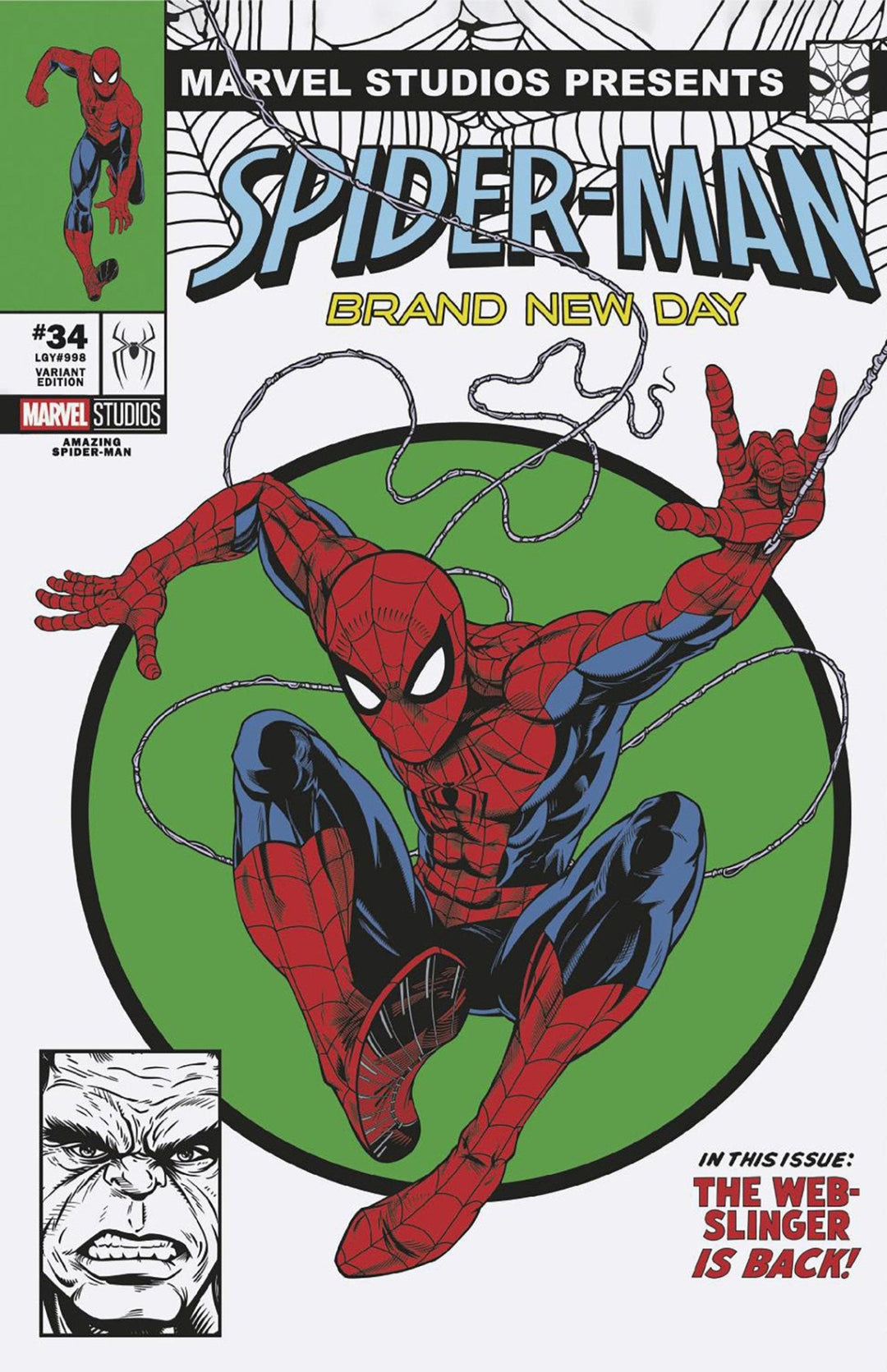 Amazing Spider-Man 34 Adam Stafford Spider-Man: Brand New Day Marvel Studios Variant - gabescaveccc