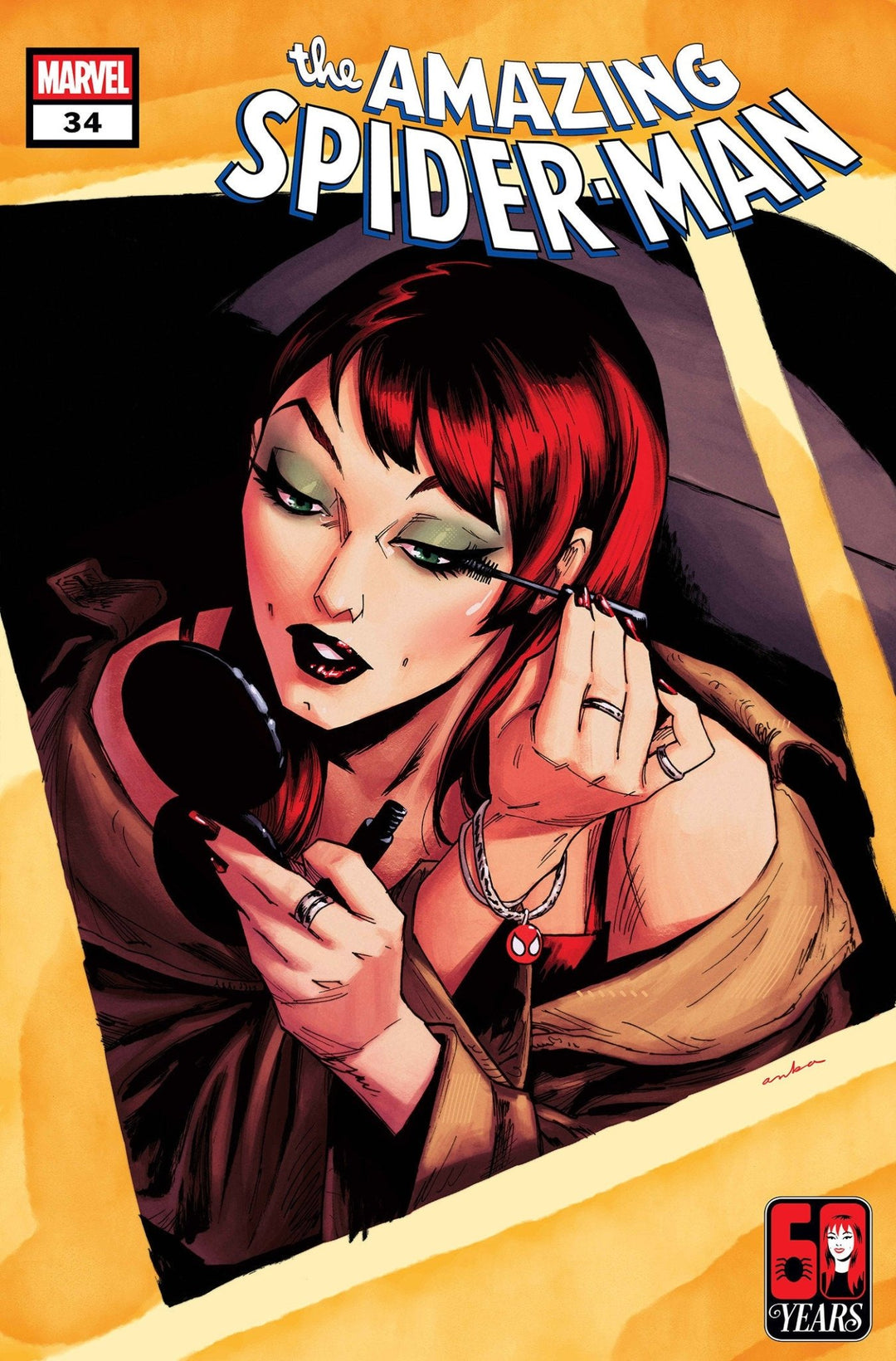 Amazing Spider-Man 34 Kris Anka Mary Jane Watson Variant - gabescaveccc